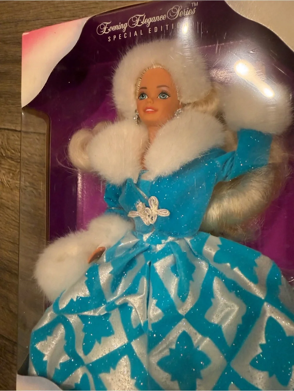 Blonde Winter Renaissance Barbie vintage